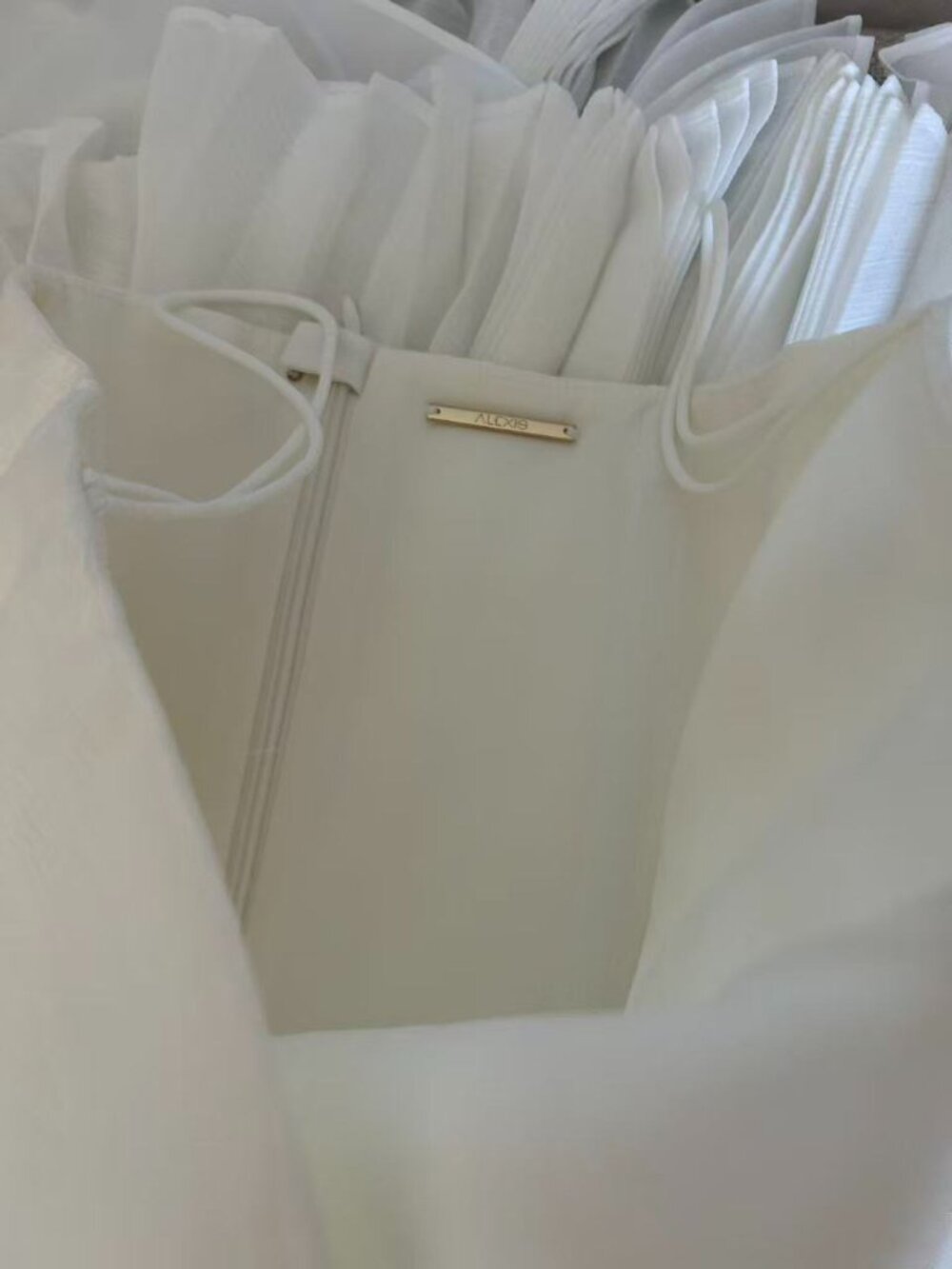 Alexis Sunniva White Maxi Dress - Picture 7 of 11